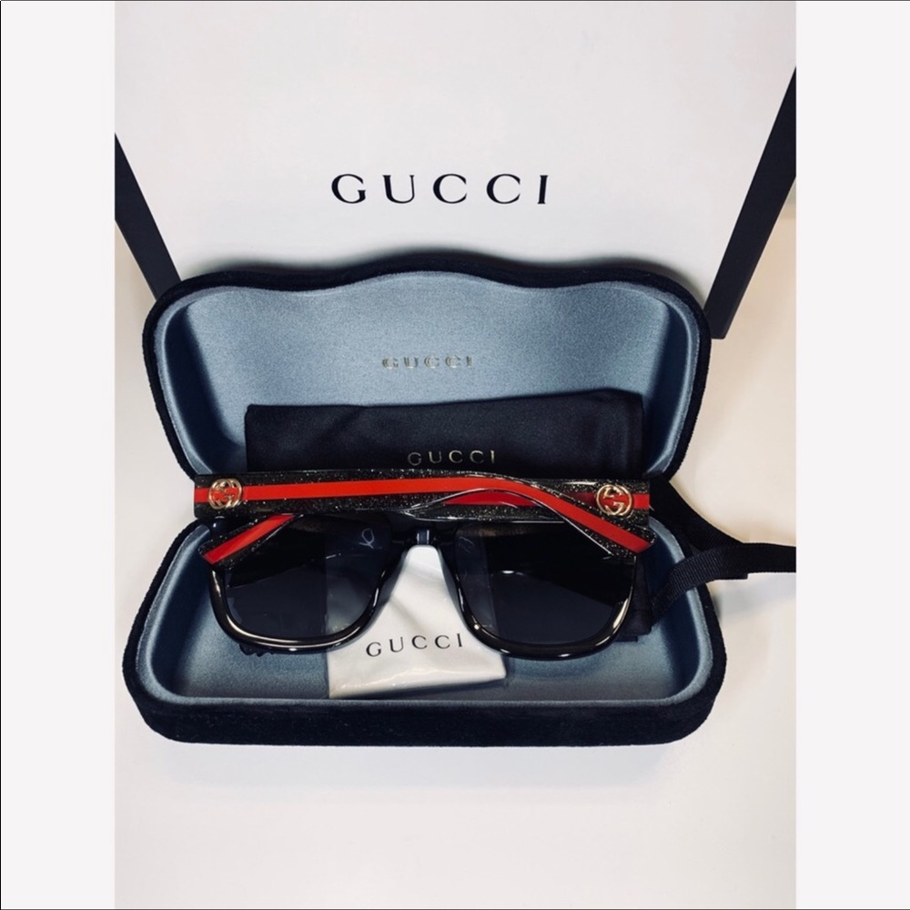 Gucci Web Sunglasses AUTHENTIC